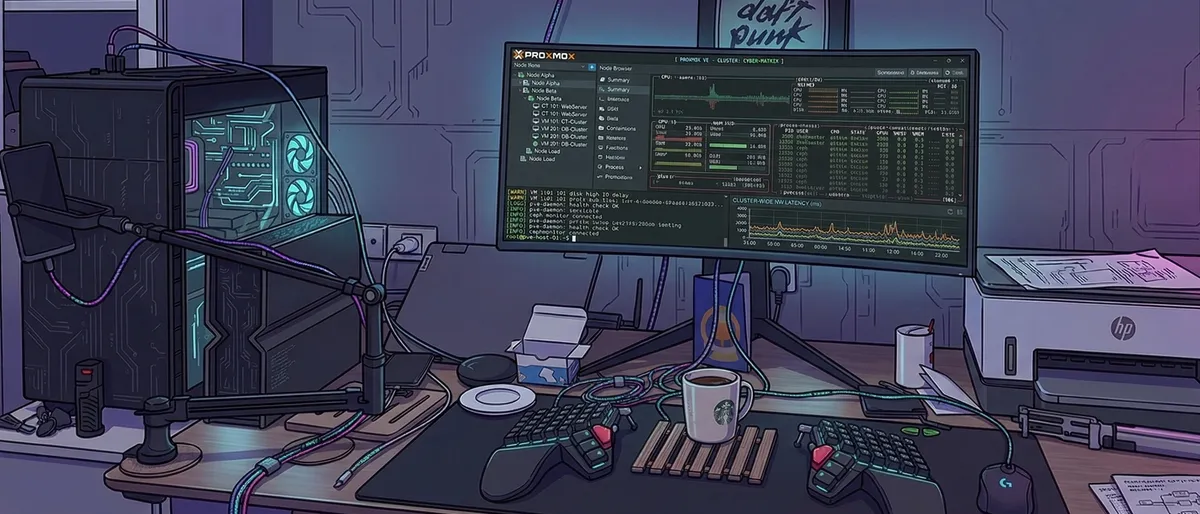 Self-Hosting Everything on a Gaming Laptop